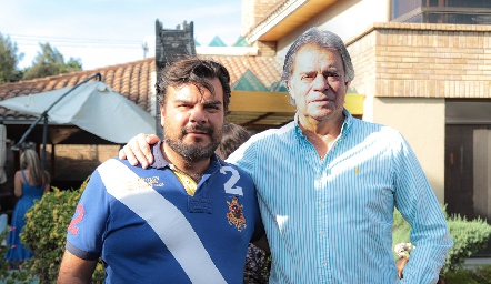 Juan Manuel y Roberto Berroni.