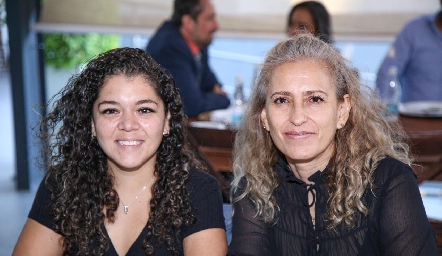  Miriam Narváez y Eréndira  Vázquez .