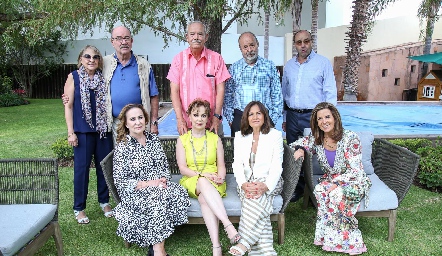  Alejandra Canales, Roberto López, Juan José Toranzo, Luis, Fernando, Maricarmen y Lourdes López Palau, Mónica Lomelín y Martha Elena Muñiz.