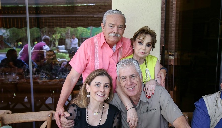  Juan José Toranzo, Lourdes López, Gely Cárdenas y Raúl Villarreal.