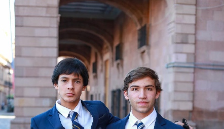  Franco Sánchez y Daniel Carreras.