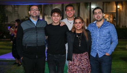  Familia Payán Torres, Moisés, Arturo, Moy, Maribel y Juan Pablo.