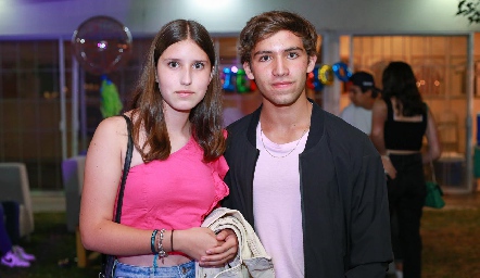  Vanessa Elizondo y Daniel Carreras.