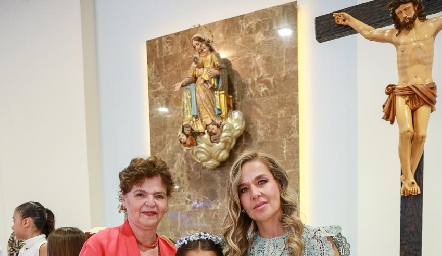  Pilar Labastida, Alexia Zapata y Marcela Torres.