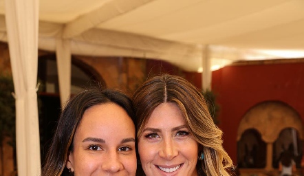  Andrea Rodríguez y Martha de la Rosa.