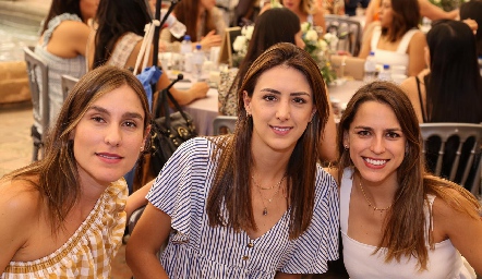  Sofía Villaseñor, Catalina Abud y Paulina Aguirre.