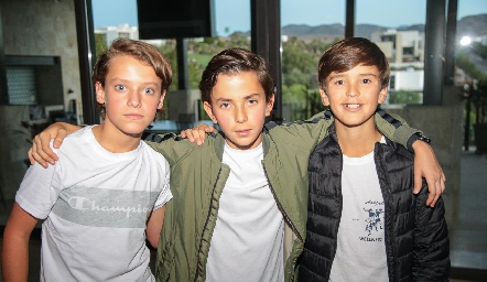  Santiago Mercado, Santi Conde y Rodrigo Díaz .