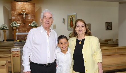  Jorge Matuk, Patricio Gutiérrez y Dalid Matuk.