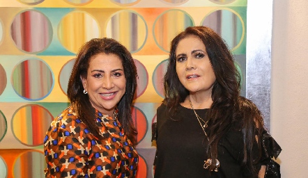  Mercedes Morales y Ana Fonte.