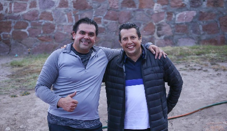  Miguel Compean y Marcos Gallegos.