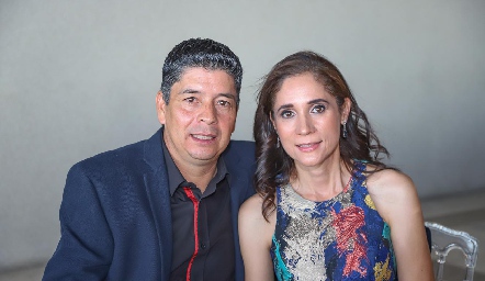   Faride Elizalde y Eduardo Pérez.