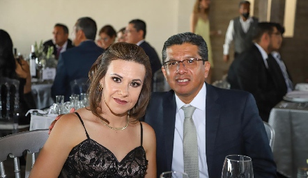  Alma Guzmán y Mauricio Ramos.