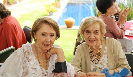 María Luisa Lira y Cristina Cánovas.