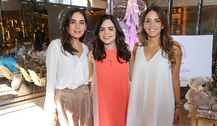  Mariana Rodríguez, Ana Luisa y Cecilia Cabrera.