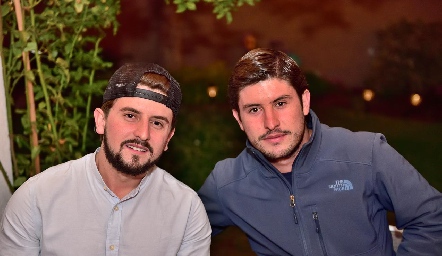   José Pablo y Chema Andrés .