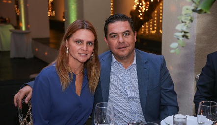  Daniela Alcalde y Luis Manuel Abella.