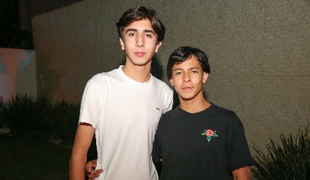  Marcelo Abaroa y Franco Sánchez.