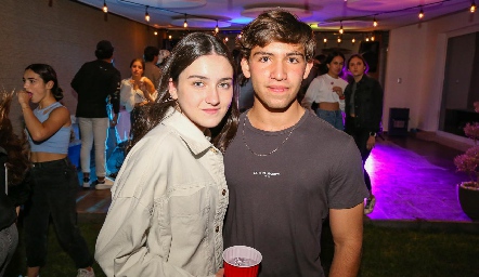  Sofía y Daniel Carreras.