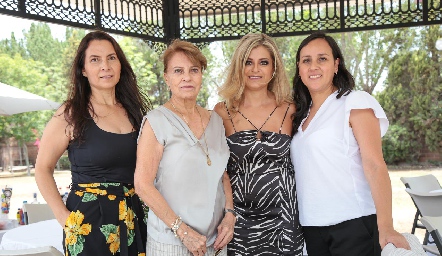  Norma Rivera, Aurora Cabrero, Verónica Escobedo y Donají González.