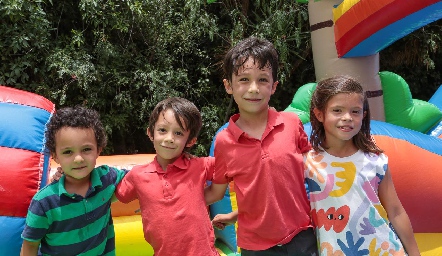  Julián, Javi, David y Fer.