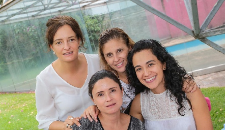  Lucero Herrán, Paola Félix, Liz Montoya y Mari Carmen Aldret.