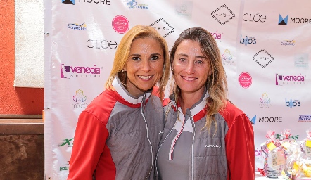  Carina Rodríguez y Nuria Sands.