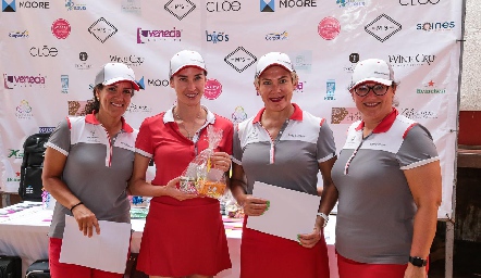 , Vivian Alatorre, Alexia Choufchenko, Margarita Padilla y Gigí Canta La Piedra.