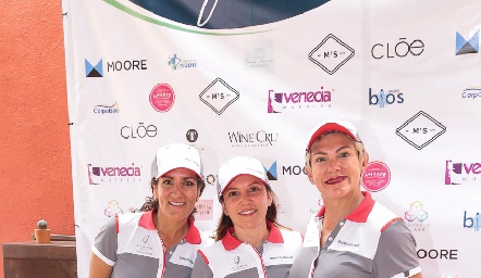  Vivian Alatorre, Sheila Curts, Margarita Padilla y Gigí Canta La Piedra.
