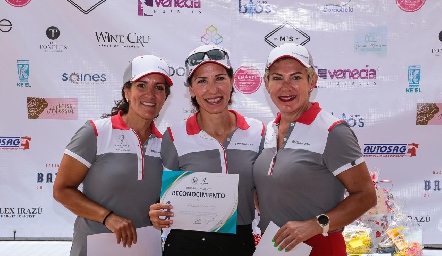  Vivian Alatorre, Roxana Fernández y Margarita Padilla.