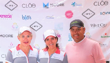  Margarita Padilla, Vivian Alatorre y Billy Carreto.