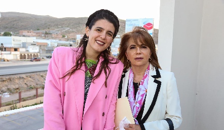  Sofia Cavazos y Laura Autrique.