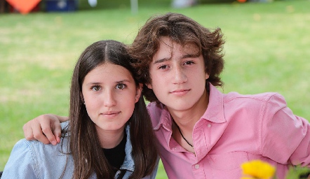 Vanessa Elizondo e Israel López .