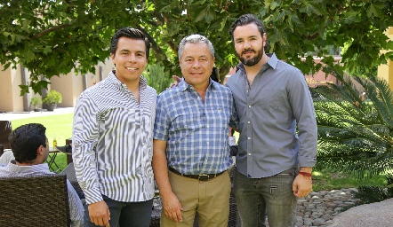  Lisandro Bravo, Lisandro Bravo y Luis Alberto Mahbub.