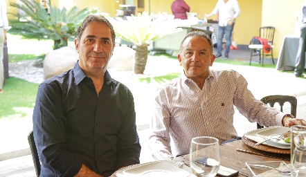  Luis Antonio Mahbub y Octavio Aguillón.