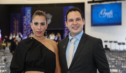  Gina Martínez y Moisés García.