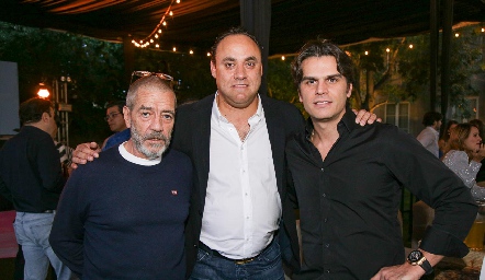  Daniel Muriel, Francisco Torres y Juan Carlos Valladares.
