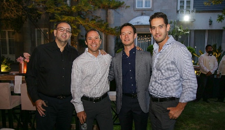  Moisés Payán, José Ramón Martínez, Oscar Foyo y Ricardo Torres.