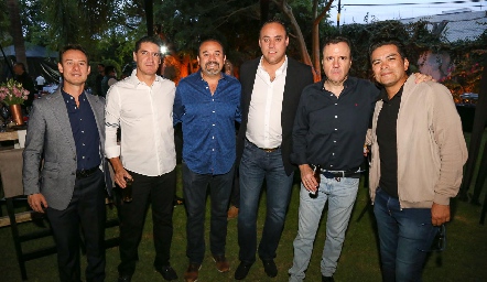  Oscar Foyo, Amadeo Calzada, Ricardo Trujillo, Francisco Torres, Eduardo Martínez y Álvaro Ortiz.