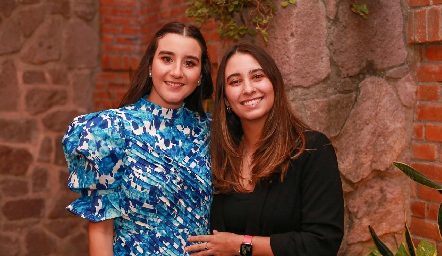  Claudette Villasana y Sofía Leiva.