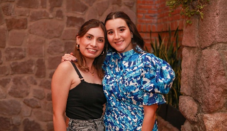  Ana Sofía Rodríguez y Claudette Villasana.