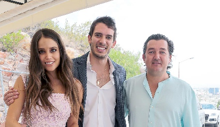  Lorena Alvarado, Benjamín Martín Alba, Mauricio Lozano y Jerónimo Lozano.