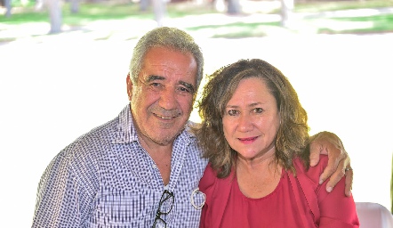 José Vega y Norma Ilda Vazquez.