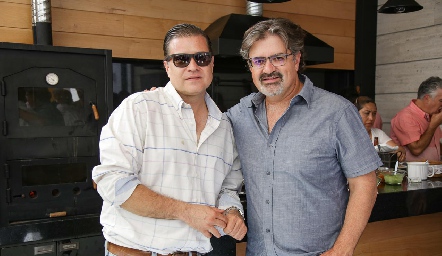  Javier Vallejo y Jorge Lozano.