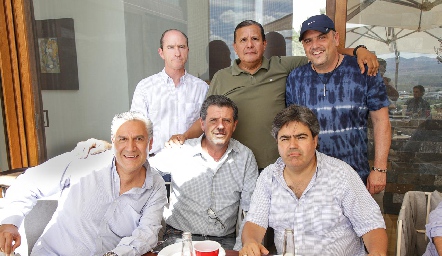  Rodak Palau, ¬¬¬¬¬Marco Guerrero, Edgar Eichelmann, Juan Manuel Piñero, Carlos Malo y Francisco Leos.