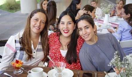  Paulina del Valle, Paola Castro y Daniela Boeslterly.