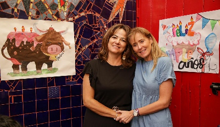  Paulina Gordoa y Sandra Revilla.