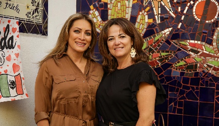  Doris Gandy y Paulina Gordoa.