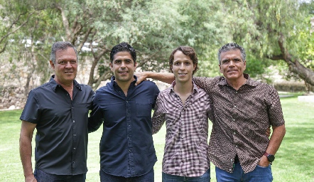  Jorge Del Valle, Mauricio Motilla, Jorge Del Valle y Luis Motilla.