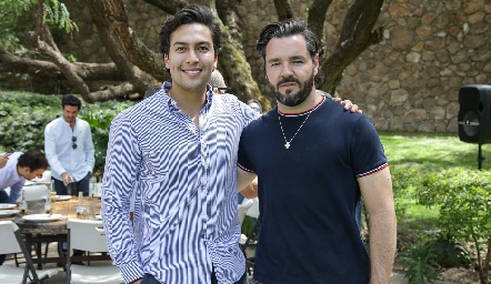 Rafa Villanueva y Luis Alberto Mahbub.