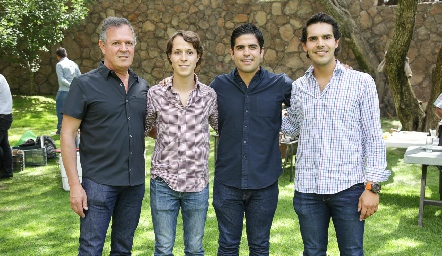  Jorge Del Valle, Jorge Del Valle, Mauricio Motilla y Mauricio Tobías.